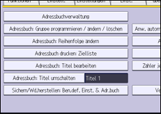 Abbildung Bedienfeld-Display