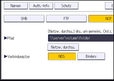 Abbildung Bedienfeld-Display