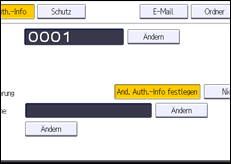 Abbildung Bedienfeld-Display
