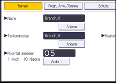 Abbildung Bedienfeld-Display