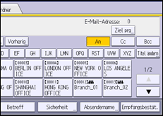 Abbildung Bedienfeld-Display