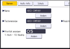 Abbildung Bedienfeld-Display