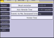 Abbildung Bedienfeld-Display