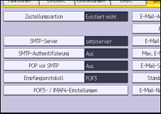 Abbildung Bedienfeld-Display