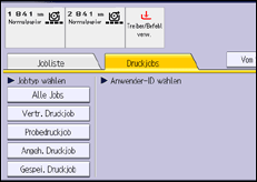 Abbildung Bedienfeld-Display