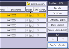 Abbildung Bedienfeld-Display