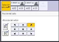 Ilustración de la pantalla panel de mandos