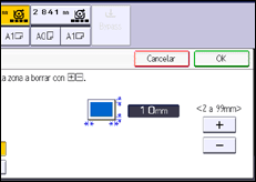Ilustración de la pantalla panel de mandos