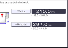 Ilustración de la pantalla panel de mandos