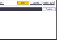 Ilustración de la pantalla del panel de mandos