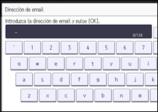 Ilustración de la pantalla del panel de mandos