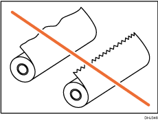 Illustrazione del rotolo di carta