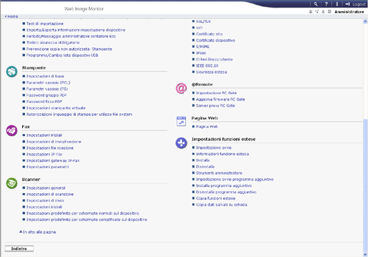 Illustrazione schermata browser web