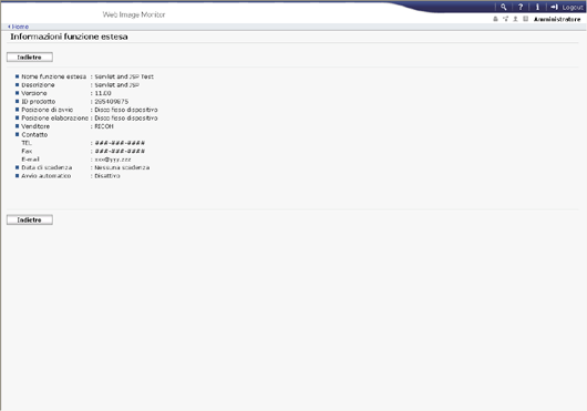 Illustrazione schermata browser web