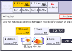 Afbeelding van bedieningspaneel