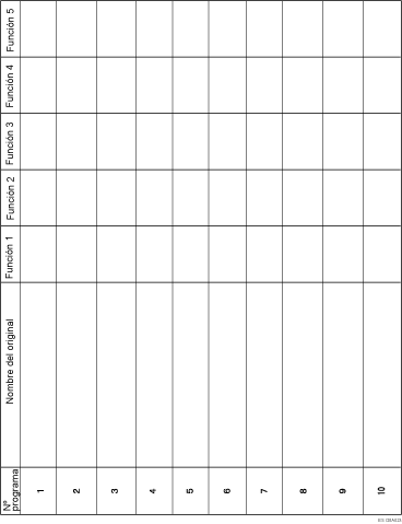 Illustratie van Programma-instellingen