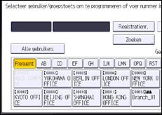 Afbeelding van bedieningspaneel