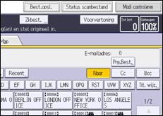 Afbeelding van bedieningspaneel