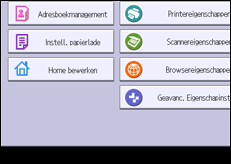 Afbeelding van bedieningspaneel