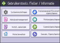 Afbeelding van bedieningspaneel