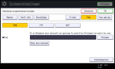 Afbeelding van bedieningspaneel