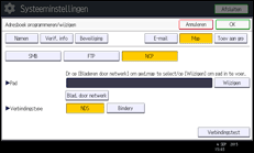 Afbeelding van bedieningspaneel