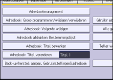 Afbeelding van bedieningspaneel