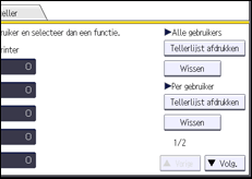 Afbeelding van bedieningspaneel