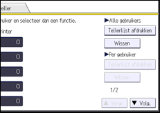 Afbeelding van bedieningspaneel