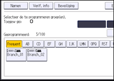Afbeelding van bedieningspaneel