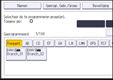 Afbeelding van bedieningspaneel