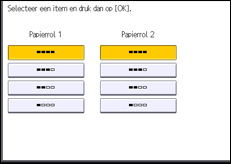 Afbeelding van bedieningspaneel