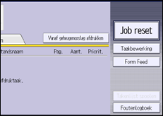 Afbeelding van bedieningspaneel