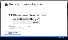 Afbeelding van bedieningspaneel