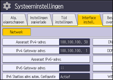 Afbeelding van bedieningspaneel