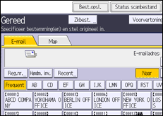 Afbeelding van bedieningspaneel