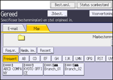 Afbeelding van bedieningspaneel