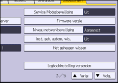 Afbeelding van bedieningspaneel