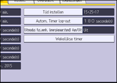 Afbeelding van bedieningspaneel