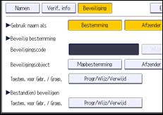 Afbeelding van bedieningspaneel