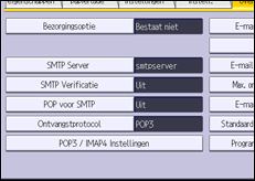 Afbeelding van bedieningspaneel