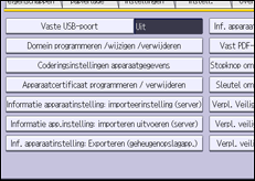 Afbeelding van bedieningspaneel
