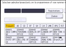 Afbeelding van bedieningspaneel