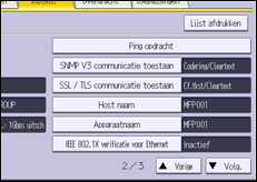 Afbeelding van bedieningspaneel
