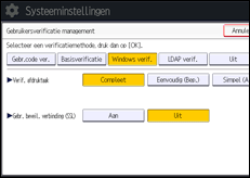 Afbeelding van bedieningspaneel