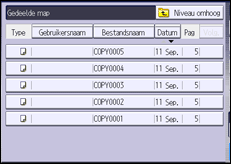 Afbeelding van bedieningspaneel