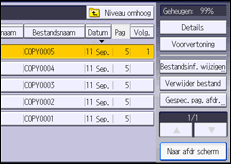 Afbeelding van bedieningspaneel
