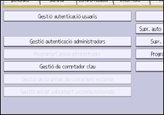 Il·lustració de pantalla del panell d'operacions
