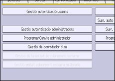 Il·lustració de pantalla del panell d'operacions