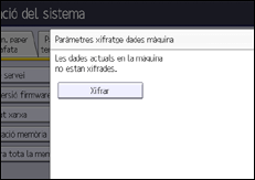 Il·lustració de pantalla del panell d'operacions